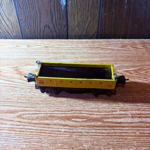 Lionel 3652 Train Prewar Dumping Gondola O Gauge